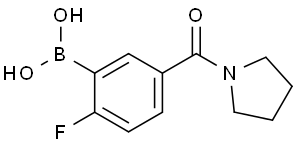 2-Fluoro-5-(Pyrrolidine-1-Carbonyl)Phenylboronic Acid