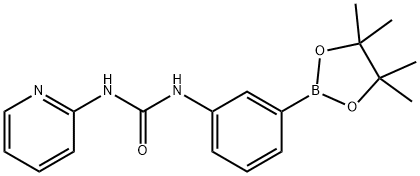 1-(pyridin-2-yl)-3-(3-(4,4,5,5-tetramethyl-1,3,2-dioxaborolan-2-yl)phenyl)urea