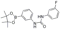 N-(3-氟苯基)-N'-[3-(4,4,5,5-四甲基-1,3,2-二氧杂环戊硼烷-2-基)苯基]脲