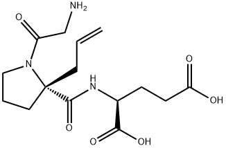 L-Glutamic acid, glycyl-2-(2-propenyl)-L-prolyl- (9CI)