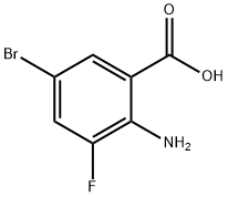 2-氨基-5-溴-3-氟苯甲酸