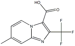 7-甲基-2-(三氟甲基)咪唑并[1,2-A]吡啶-3-羧酸