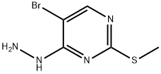 5-Bromo-4-hydrazinyl-2-(methylthio)pyrimidine