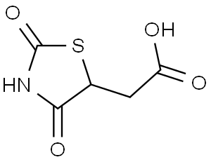 2-[(5S)-2,4-dioxothiazolidin-5-yl]acetate