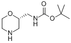 N-[(2S)-2-Morpholinylmethyl]carbamic acid 1,1-dimethylethyl ester