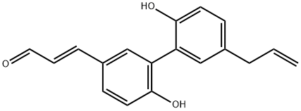 2-Propenal, 3-[2',6-dihydroxy-5'-(2-propen-1-yl)[1,1'-biphenyl]-3-yl]-, (2E)-