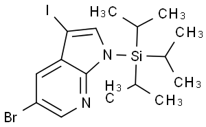 5-溴-3-碘-1-(三异丙基硅烷基)-1H-吡咯并[2,3-b]吡啶