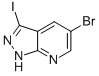 1H-pyrazolo[3,4-b]pyridine, 5-bromo-3-iodo-