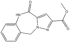 10-Oxo-9,10-dihydro-4H-3,3a,9-triaza-benzo[f]azulene-2-carboxylic acid methyl ester