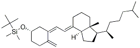 tert-butyldiMethyl(((S,E)-3-((E)-2-((1R,3aS,7aR)-7a-Methyl-1-((R)-6-Methylheptan-2-yl)hexahydro-1H-inden-4(2H)-ylidene)ethylidene)-4-Methylenecyclohexyl)oxy)silane