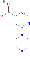 2-(4-Methyl-piperazin-1-yl)-isonicotinic acid