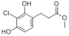 Methyl 3-(3-chloro-2,4-dihydroxyphenyl)propanoate