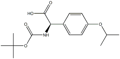 (R)-2-((叔丁氧羰基)氨基)-2-(4-异丙氧基苯基)乙酸