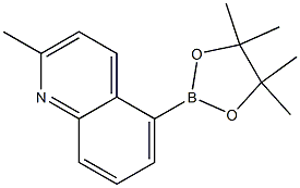 2-methyl-5-(4,4,5,5-tetramethyl-1,3,2-dioxaborolan-2-yl)quinoline