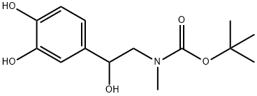 Carbamic acid, [2-(3,4-dihydroxyphenyl)-2-hydroxyethyl]methyl-,1,1-dimethylethyl ester