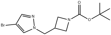 tert-butyl 3-[(4-bromo-1H-pyrazol-1-yl)methyl]azetidine-1-carboxylate