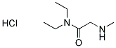 N,N-DIETHYL-2-METHYLAMINO-ACETAMIDE HCL