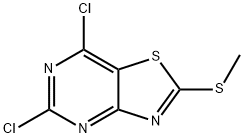 5,7-Dichloro-2-methylsulfanyl-thiazolo[4,5-d]pyrimidine