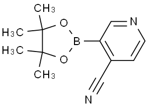 3-(4,4,5,5-tetramethyl-1,3,2-dioxaborolan-2-yl)isonicotinonitrile