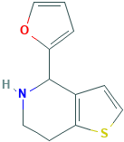 Thieno[3,2-c]pyridine, 4-(2-furanyl)-4,5,6,7-tetrahydro-