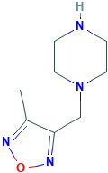 1-(4-Methyl-furazan-3-ylmethyl)-piperazine