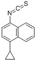 NAPHTHALENE, 1-CYCLOPROPYL-4-ISOTHIOCYANATO-