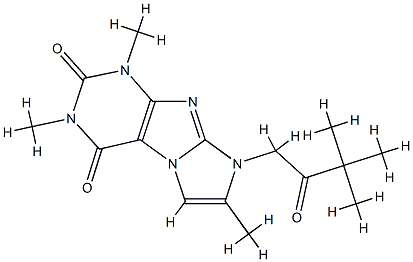 6-(3,3-dimethyl-2-oxobutyl)-2,4,7-trimethylpurino[7,8-a]imidazole-1,3-dione