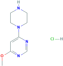 4-Methoxy-6-(piperazin-1-yl)pyrimidine hydrochloride