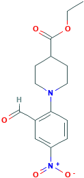 Ethyl 1-(2-formyl-4-nitrophenyl)piperidine-4-carboxylate