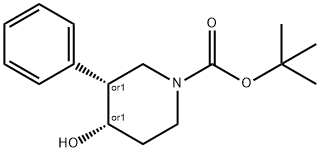 tert-butyl (3S,4R)-4-hydroxy-3-phenylpiperidine-1-carboxylate