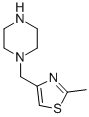 1-[(2-甲基-1,3-噻酚-4-基)甲基]哌嗪