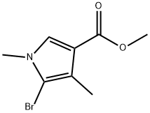 1H-Pyrrole-3-carboxylic acid, 5-bromo-1,4-dimethyl-, methyl ester