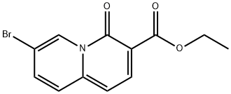 ethyl 7-bromo-4-oxo-quinolizine-3-carboxylate