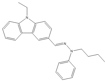 9-Ethyl-3-(N-Butyl-N-Phenylhydrazonomethyl)Carbazole