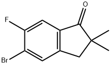 5-Bromo-6-Fluoro-2,2-Dimethyl-2,3-Dihydro-1H-Inden-1-One