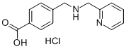 4-([(2-PYRIDINYLMETHYL)AMINO]METHYL)BENZOIC ACID HYDROCHLORIDE