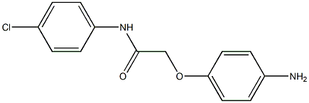 2-(4-aminophenoxy)-N-(4-chlorophenyl)acetamide