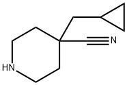 4-Piperidinecarbonitrile, 4-(cyclopropylmethyl)-