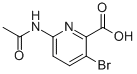 6-乙酰氨基-3-溴吡啶甲酸