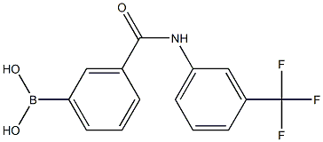 (3-((3-(trifluoroMethyl)phenyl)carbaMoyl)phenyl)boronic acid