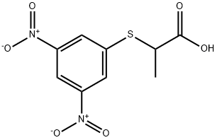 2-[(3,5-dinitrophenyl)thio]propanoic acid