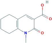 1-methyl-2-oxo-1,2,5,6,7,8-hexahydro-3-quinolinecarboxylic acid(SALTDATA: FREE)