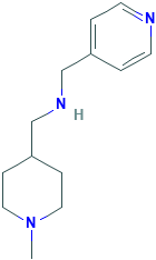 [(1-Methylpiperidin-4-yl)methyl]-(pyridin-4-ylmethyl)amine