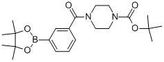 3-(4-BOC-PIPERAZINE-1-CARBONYL)BENZENEBORONIC ACID PINACOL ESTER