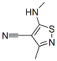 3-METHYL-5-(METHYLAMINO)ISOTHIAZOLE-4-CARBONITRILE