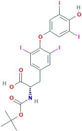 (S)-2-((叔-丁氧羰基)氨基)-3-(4-(4-羟基-3,5-二碘苯氧基)-3,5-二碘苯基)丙酸