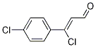 (2Z)-3-Chloro-3-(4-chlorophenyl)prop-2-enal