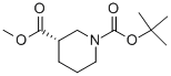 1,3-Piperidinedicarboxylic acid, 1-(1,1-dimethylethyl) 3-methyl ester,(S)-