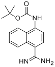 (4-CARBAMIMIDOYL-NAPHTHALEN-1-YL)-CARBAMIC ACID TERT-BUTYL ESTER