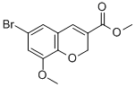 6-BROMO-8-METHOXY-2H-CHROMENE-3-CARBOXYLIC ACID METHYL ESTER